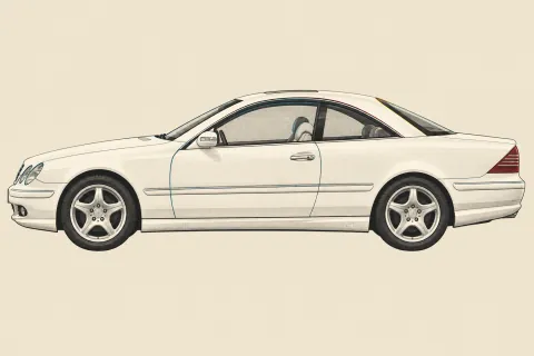 Mercedes-Benz CL600 W215, иллюстрация