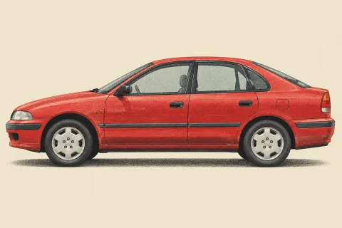 Mitsubishi Carisma, иллюстрация