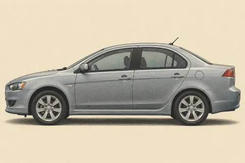 Mitsubishi Lancer, иллюстрация