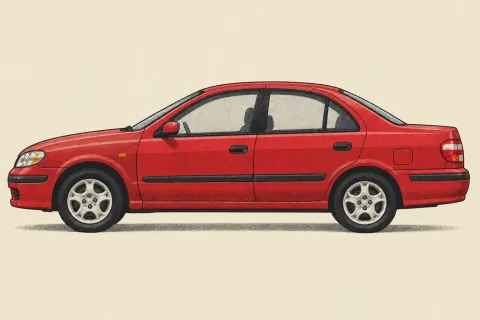 Nissan Almera N16, иллюстрация