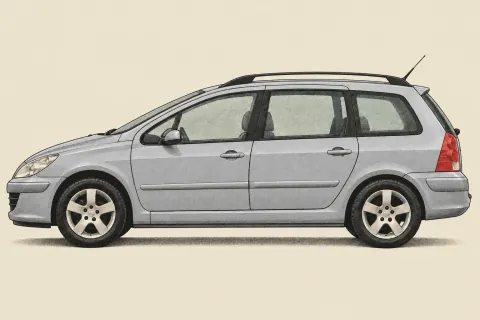 Peugeot 307 SW, иллюстрация