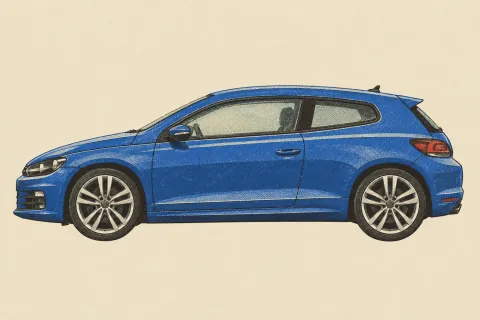 Volkswagen Scirocco, иллюстрация