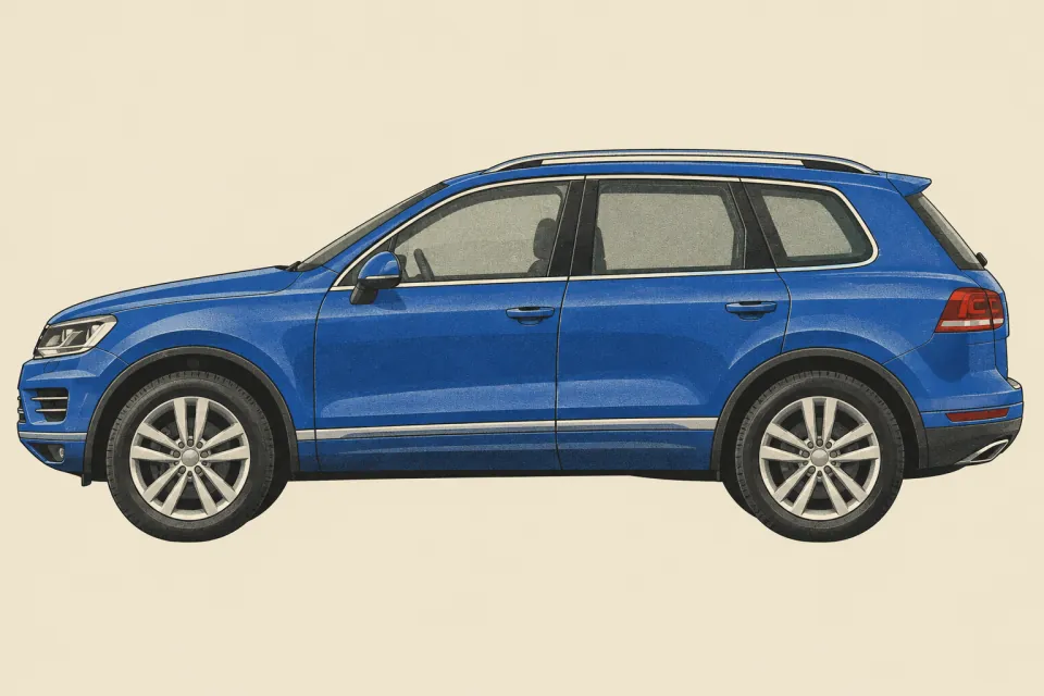 Volkswagen Touareg, иллюстрация